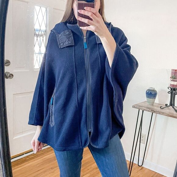 Patagonia Synchilla Fleece Poncho Blue XS/S - Picture 1 of 10